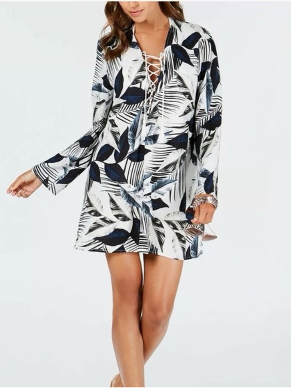 La Blanca Resortwear Moment of Zen Swim Cover Up Sz L NWT